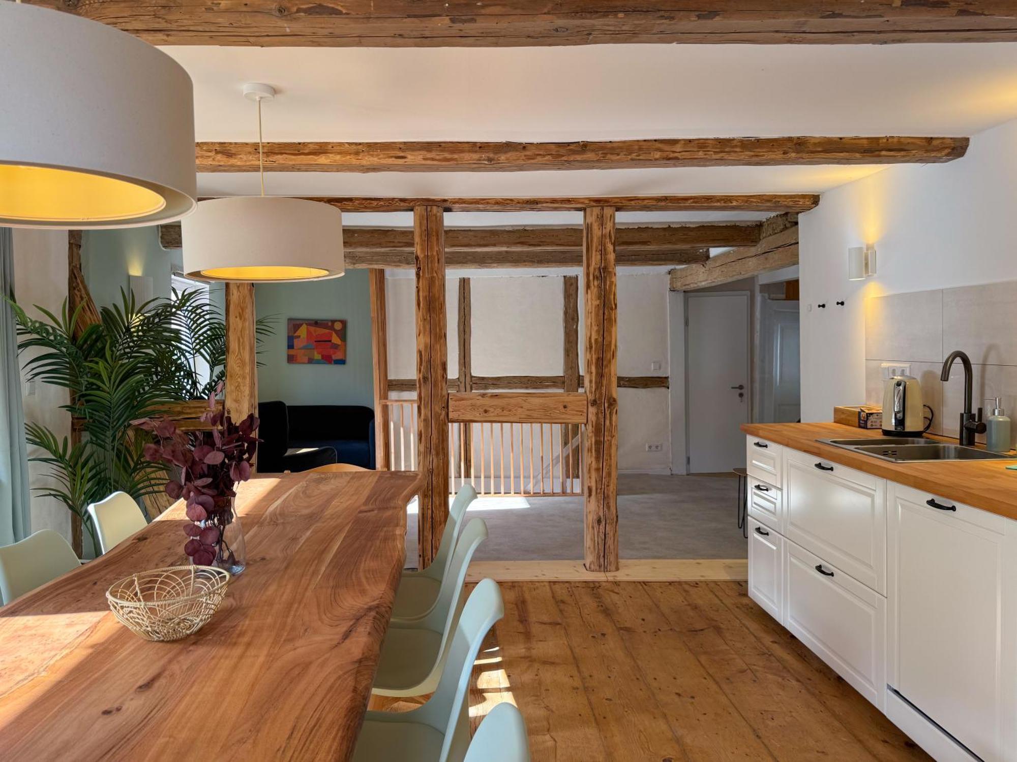 塔勒Haus Ludwig - Saniertes Fachwerkhaus Im Harz - 12 Personen别墅 外观 照片
