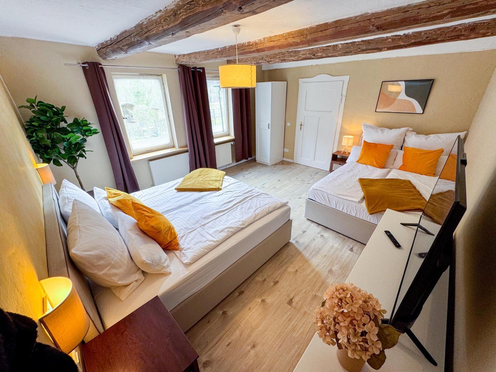 塔勒Haus Ludwig - Saniertes Fachwerkhaus Im Harz - 12 Personen别墅 外观 照片