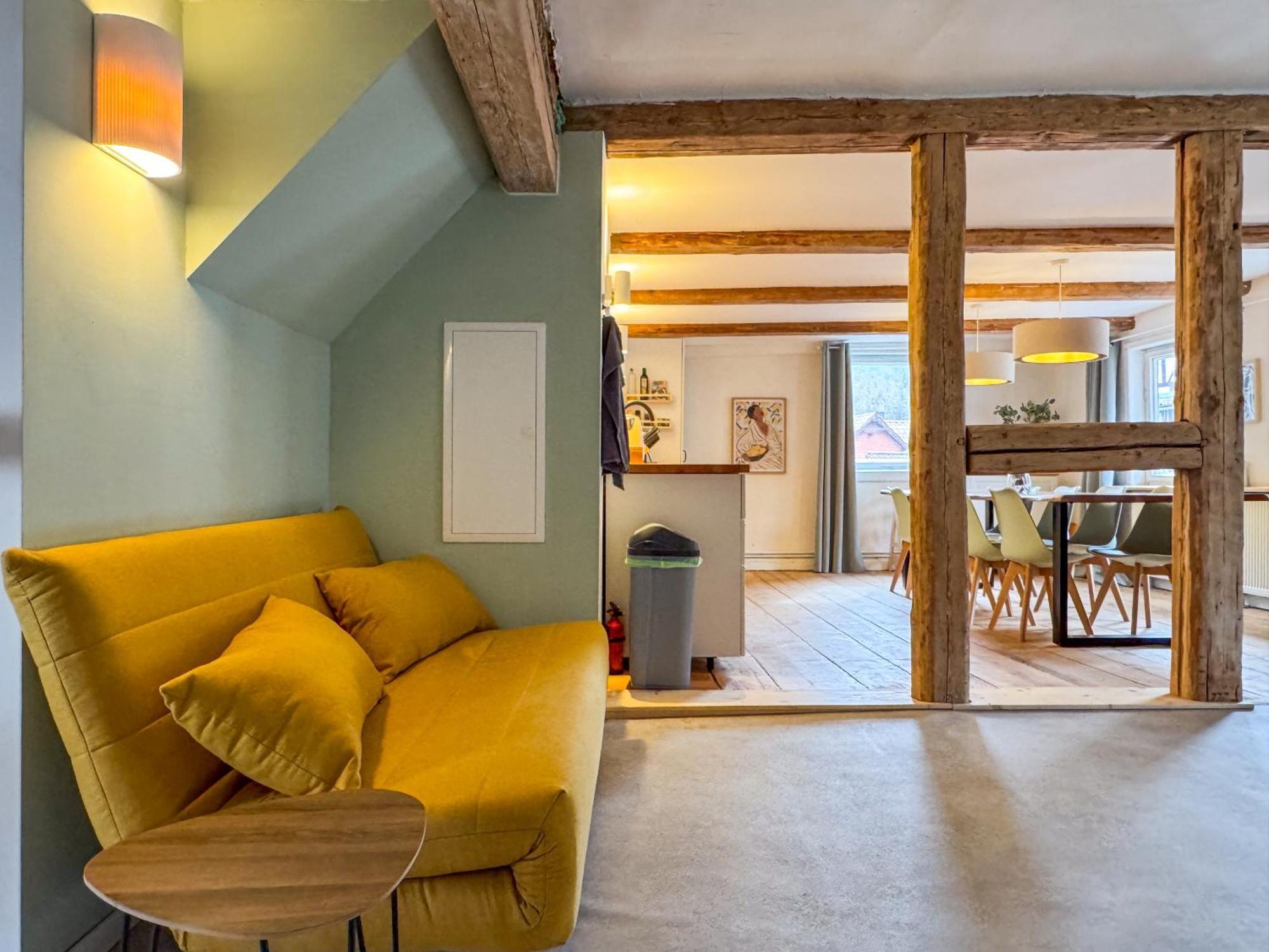 塔勒Haus Ludwig - Saniertes Fachwerkhaus Im Harz - 12 Personen别墅 外观 照片